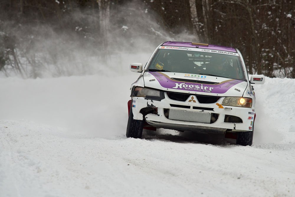 Mitsubishi Evolution 8 Rally Car -Winter Rally